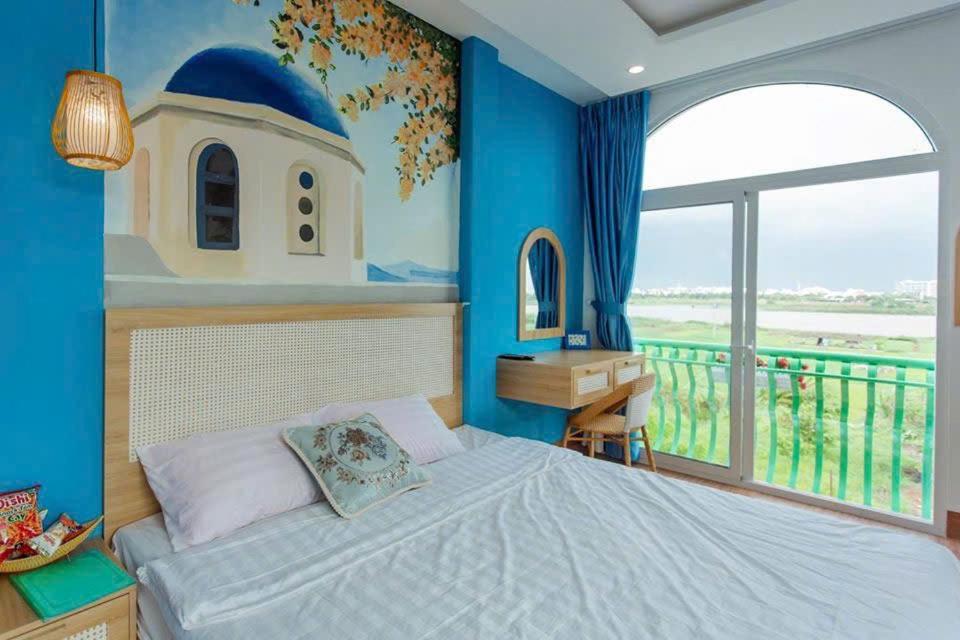 Santorini House And Coffee Hotel Da Nang Exterior photo